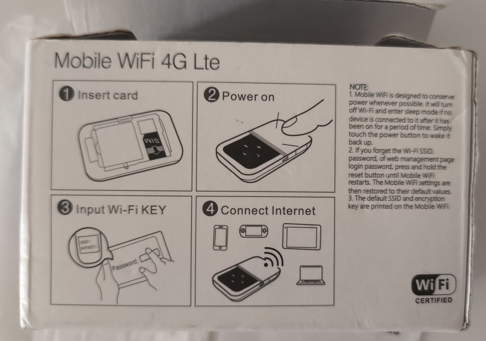 WiFi роутер 4G Mifi M80 кишеньковий