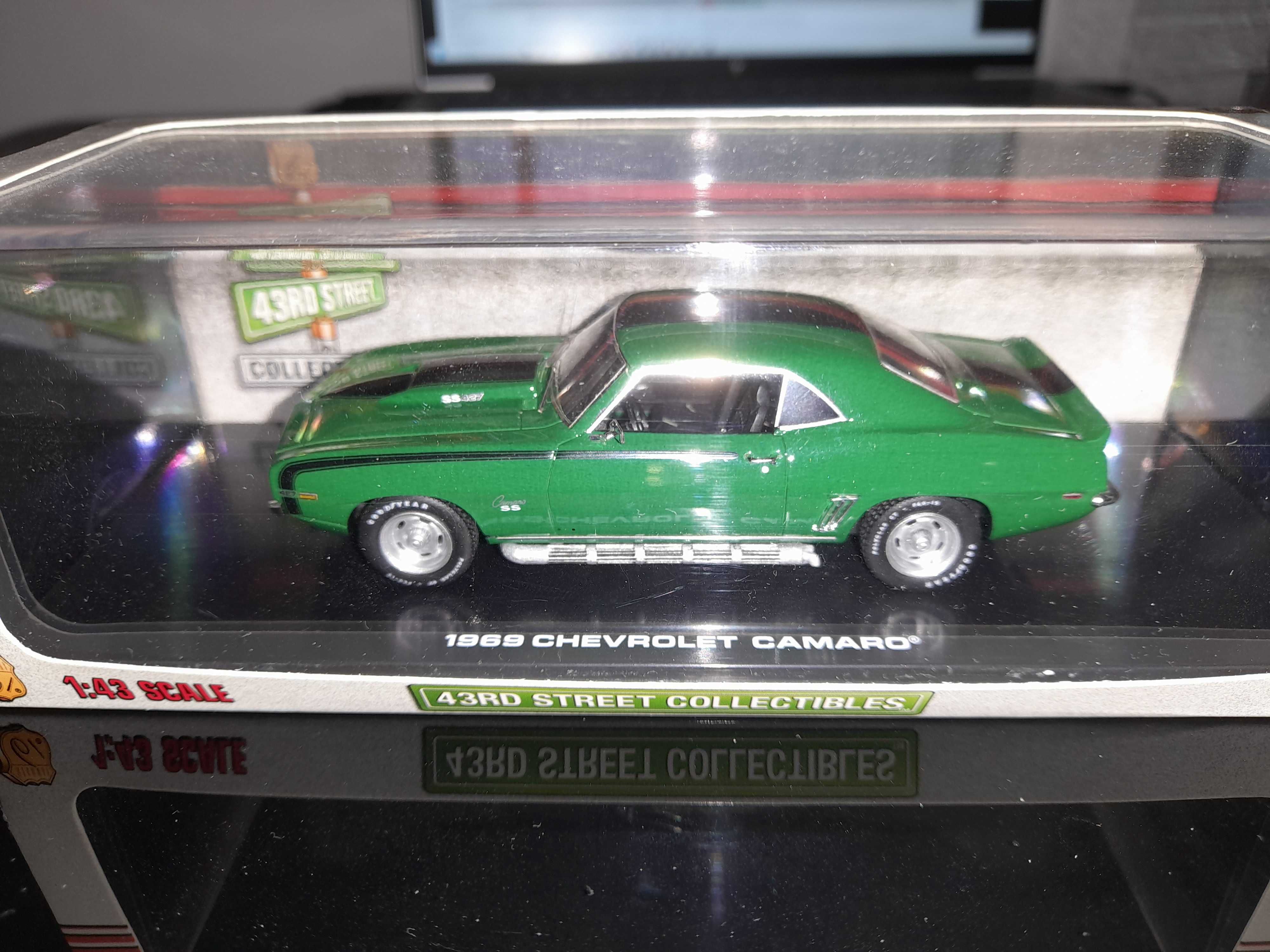 1/43 Miniaturas Muscle Cars Chevrolet Chevelle Camaro Dogde Charger