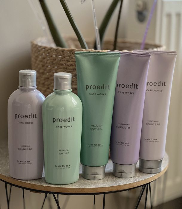 Lebel proedit bounce fit / fit+ /soft+ treatment / shampoo