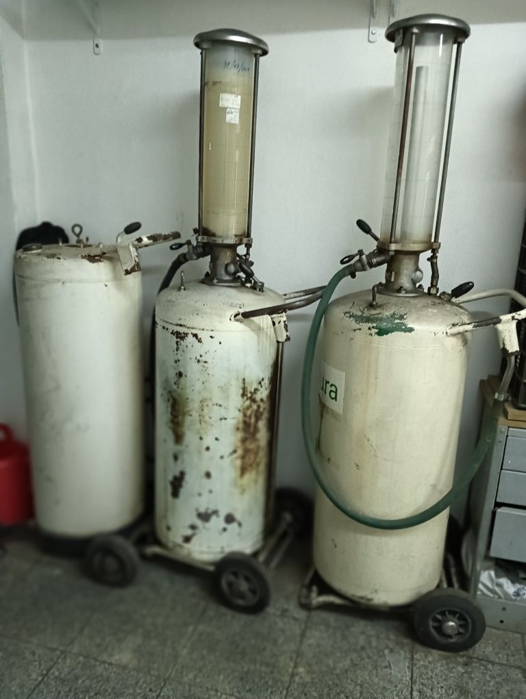 Pet 5L bidões antigos