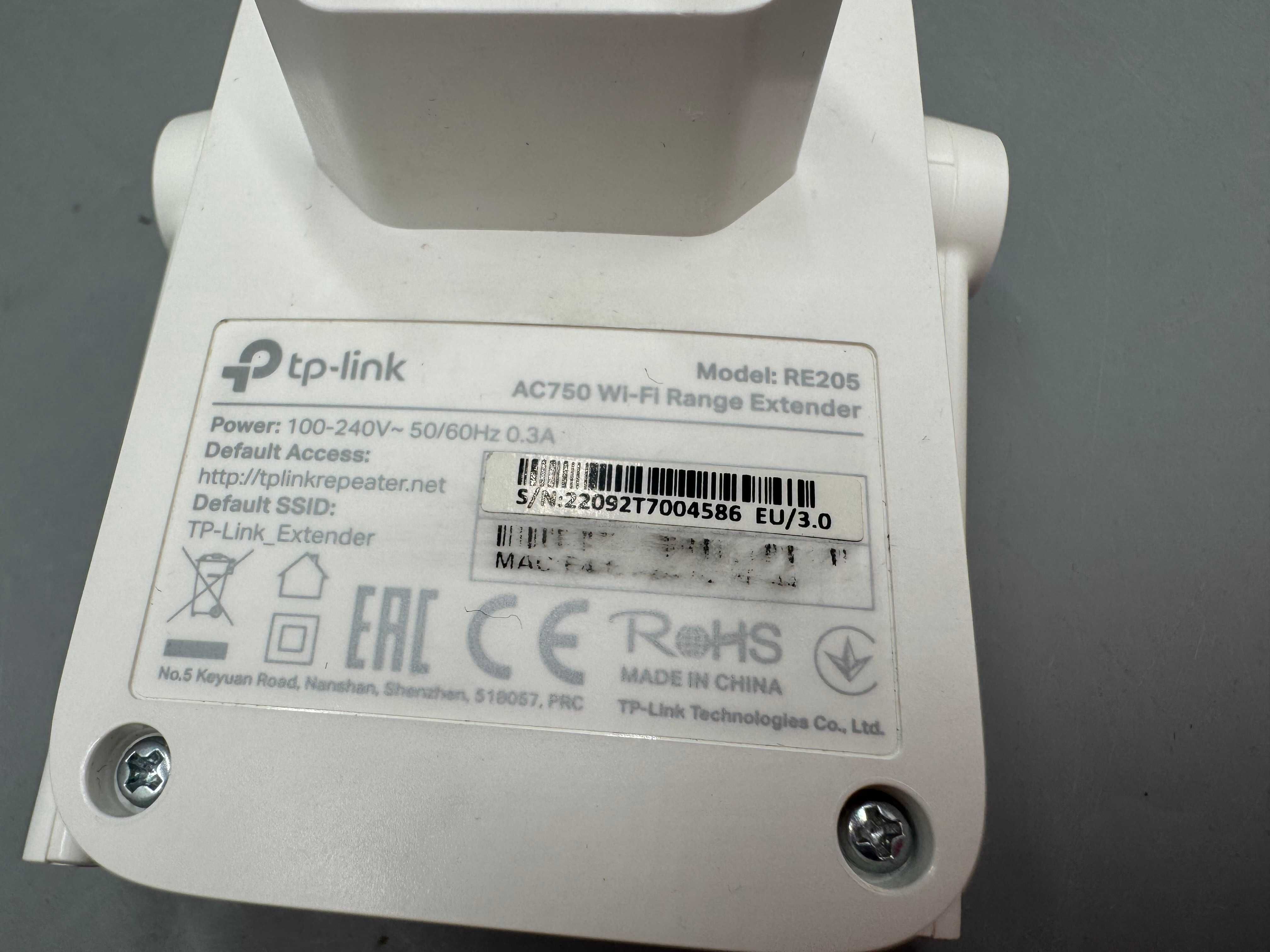 WZMACNIACZ SYGNAŁU TP-LINK RE205 WIFI 802.11AC od loombard krotoszyn