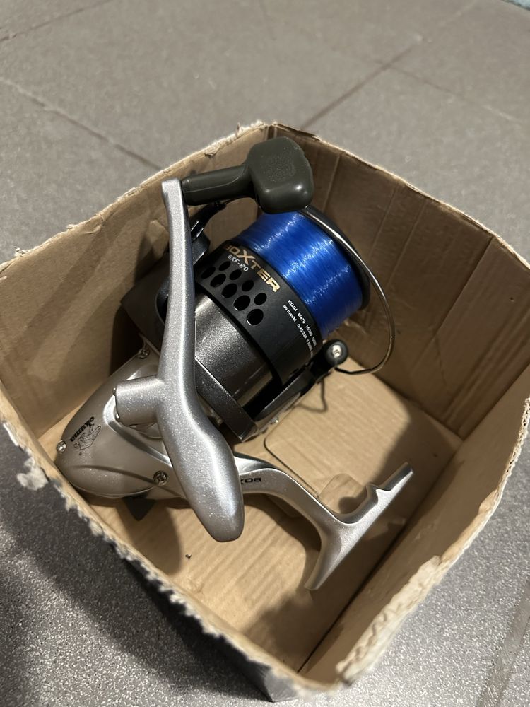 NOVO!!Carreto de pesca Okuma Boxter Bxf-80