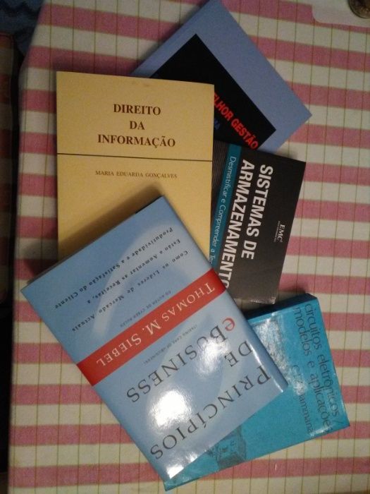 Conjunto de mais de 15 livros tecnicos de informática entre outros