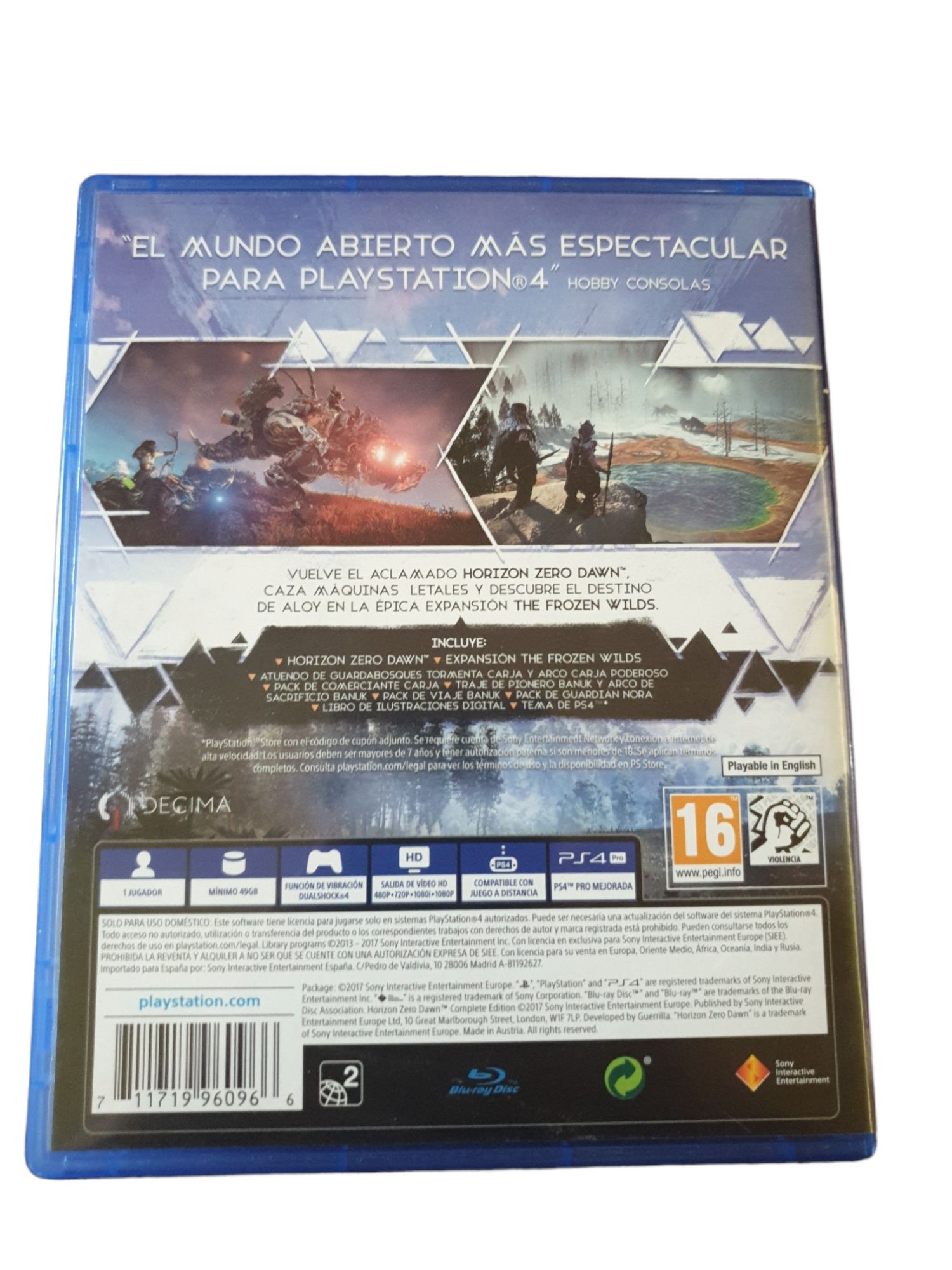 Horizon Zero Dawn Complete Edition ps4