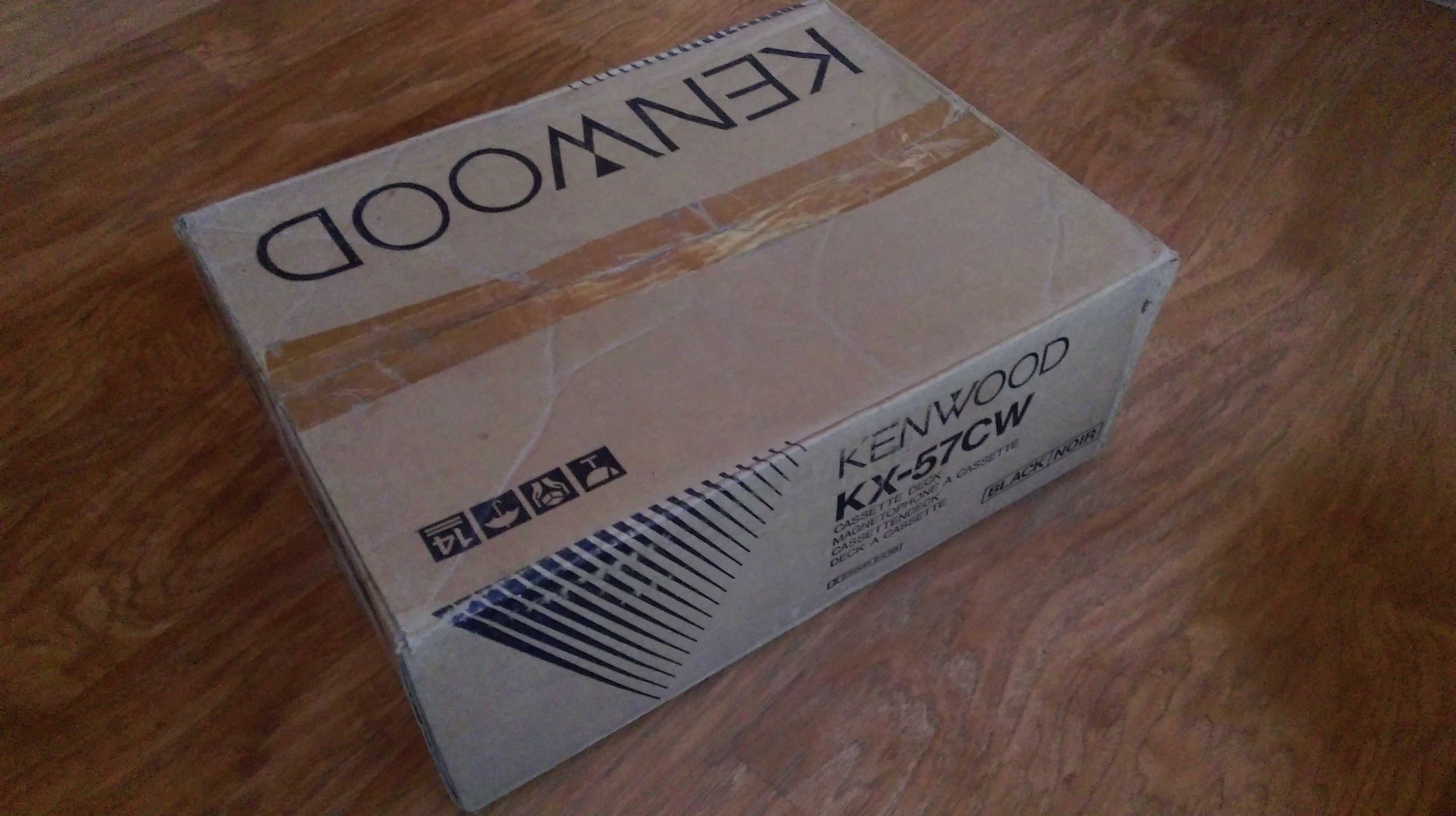 Kenwood KX-57CW - коробка , упаковка (для  кассетной деки).