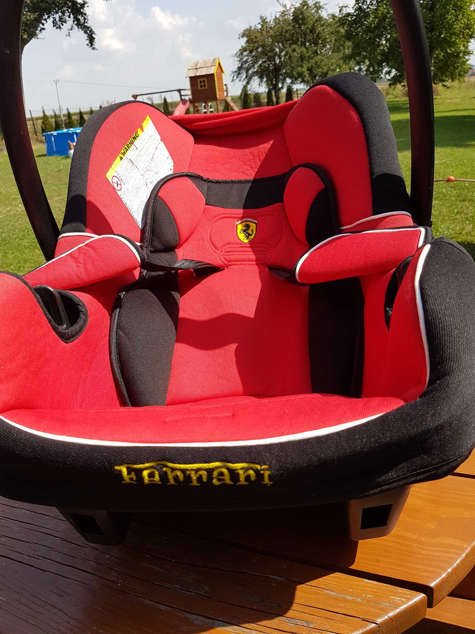 Nosidełko niemowlęce fotelik Ferrari