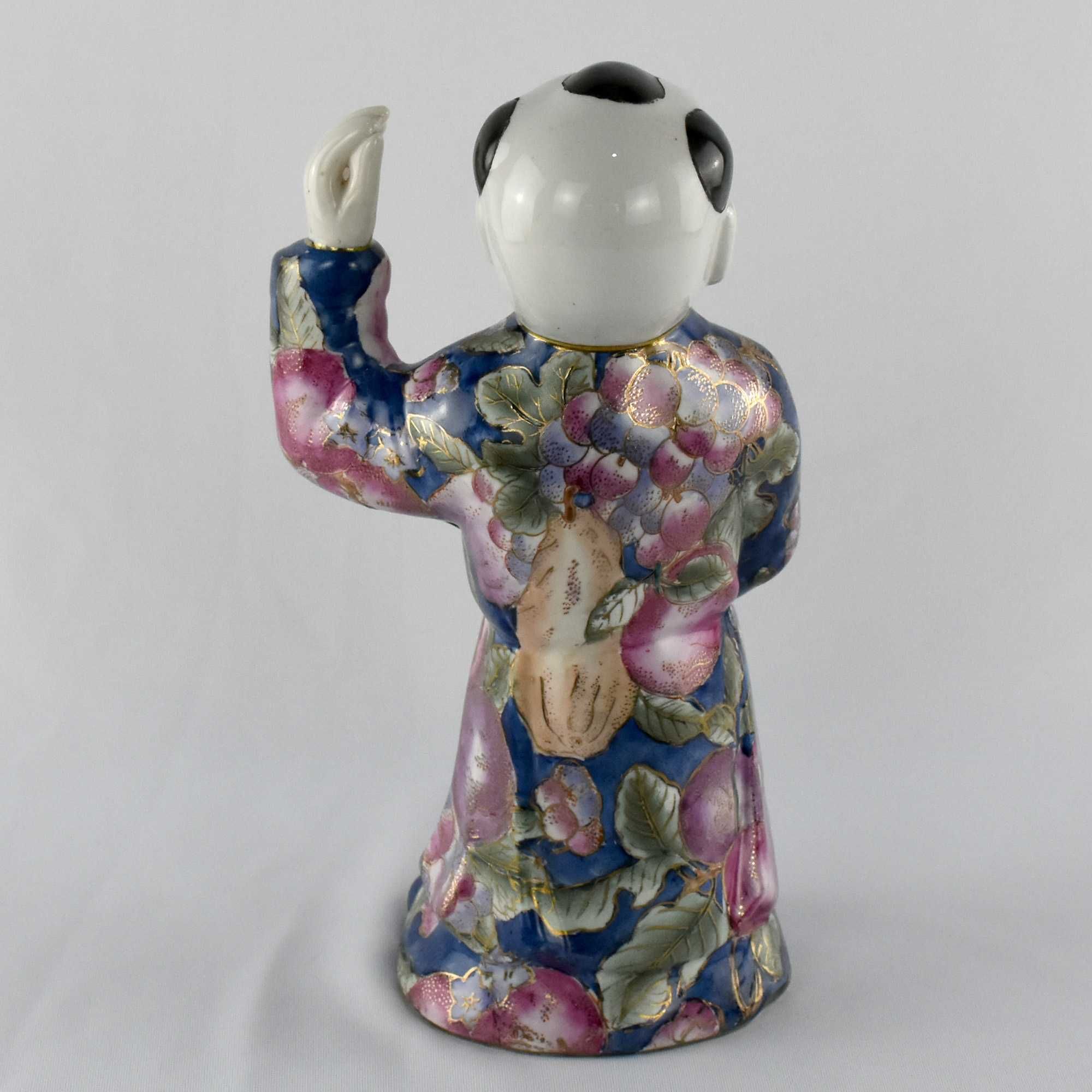 Figura “laughing boy” porcelana da China, 2ª metade do séc. XX