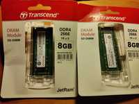 Пам'ять ноутбуку Transcend SO-DIMM DDR4 8Gb 2 шт