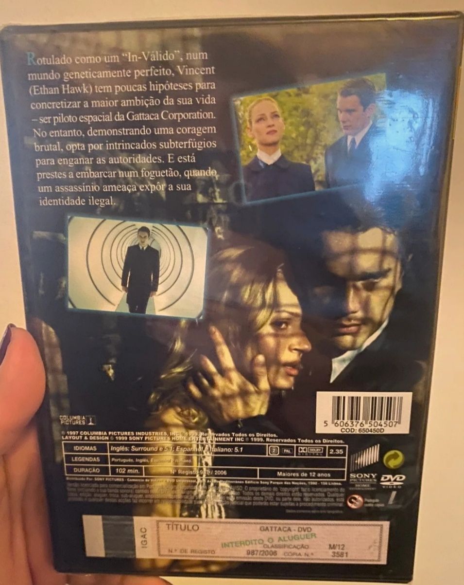 DVD gattaca.   .