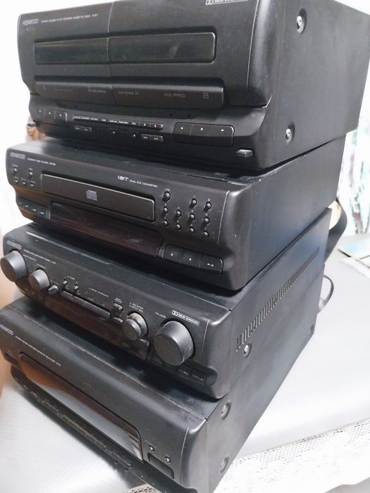 Aparelhagem completa em  modulos  kewiood impecavel