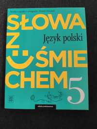 Słowa z uśmiechem 5. Nauka o języku i ortografia. Ćwiczenia/Zeszyt ćw.