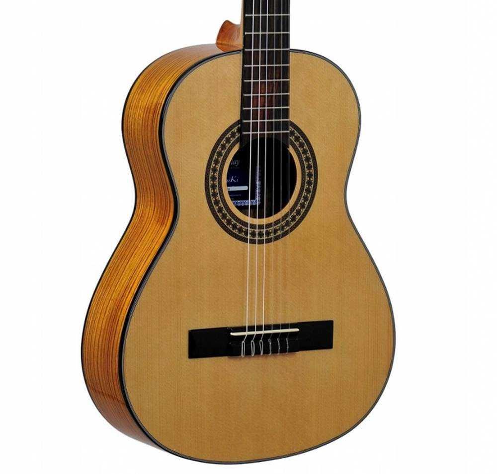 Gitara klasyczna Ever Play Taiki Zebrano 4/4 + ocieplany pokrowiec