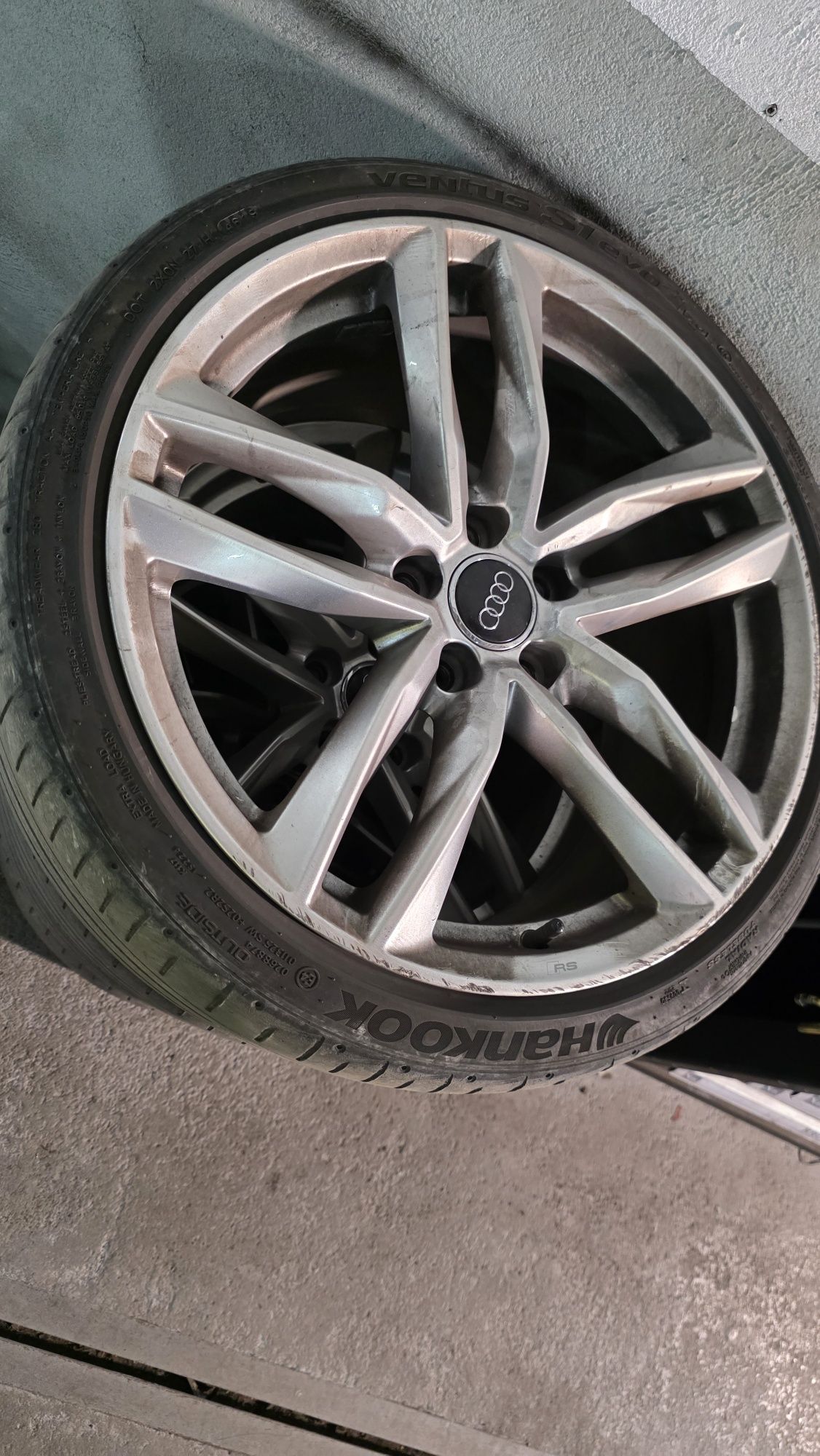 Jantes 19 5x112 originais audi tts com pneus