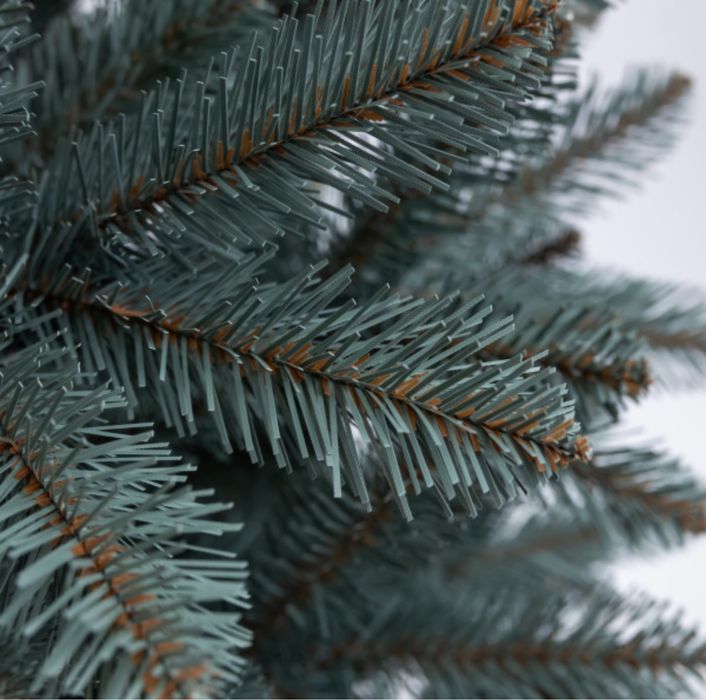 Штучна ялинка Делюкс 1,5 м зелена та блакитна