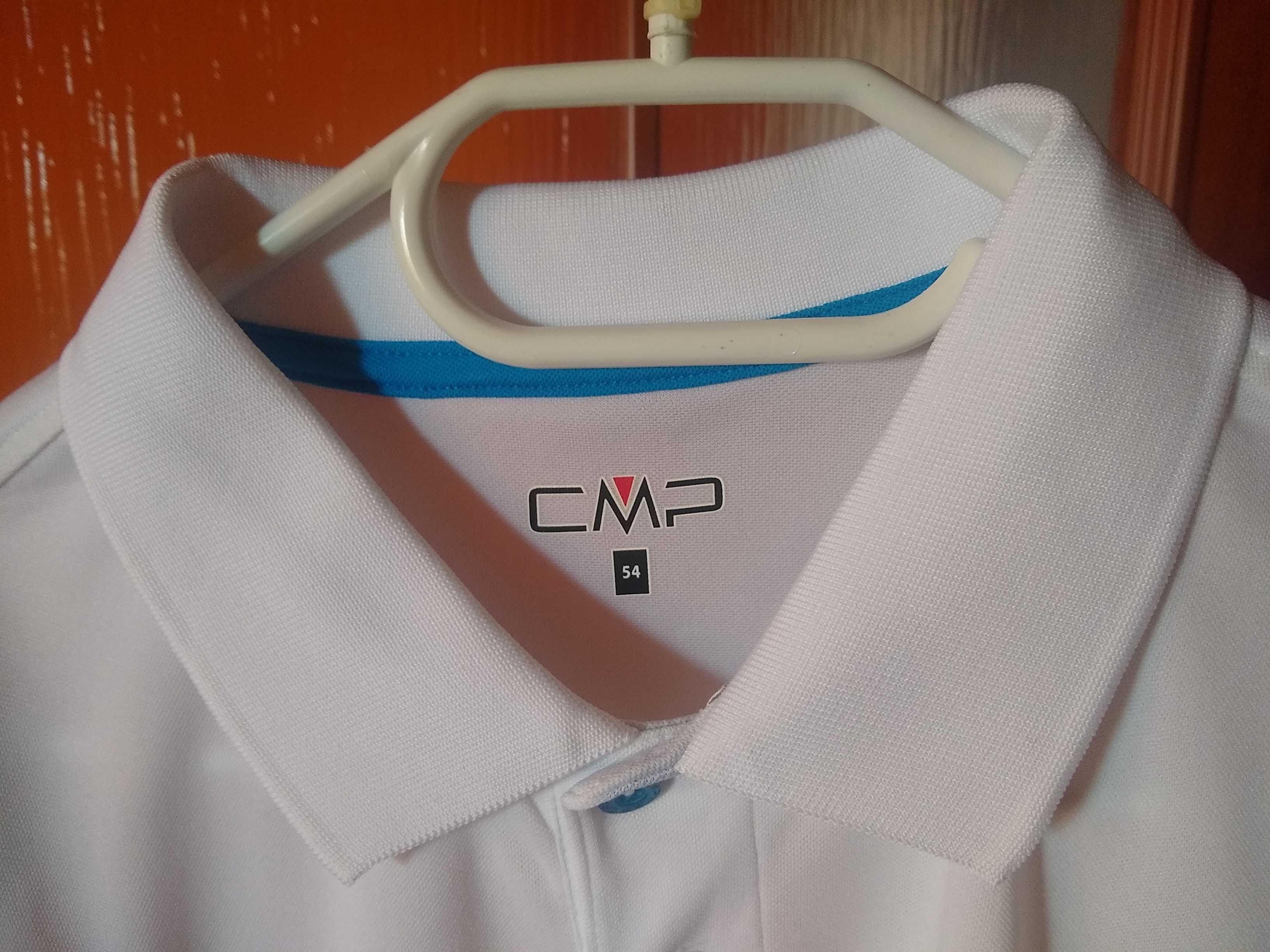 CMP  Włoska męska koszulka typu polo, Dryfunction, Rozmiar M