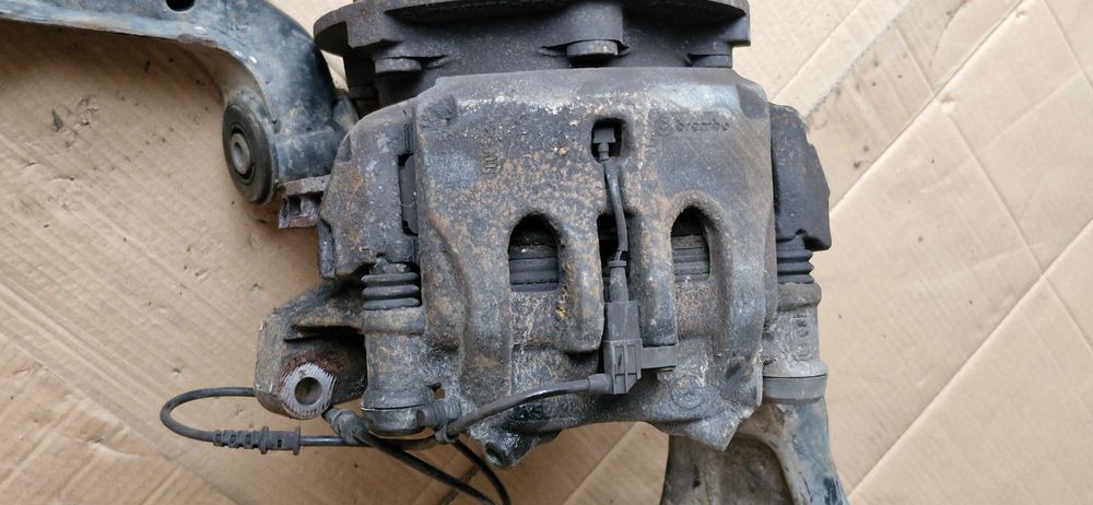 Manga de eixo, pinças travão, disco Mercedes Sprinter W906 rod.duplo.