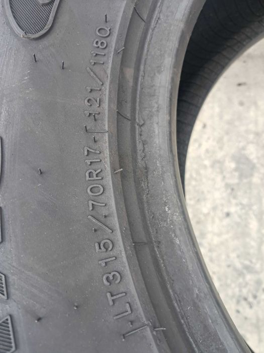 Резина всесезонна, одиночка, 315/70 R17 Good Year Wranglel Duratrac