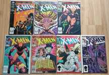 Zestaw komiksów The Uncanny X-Men #159, 162, 173, 177, 179, 190, 198