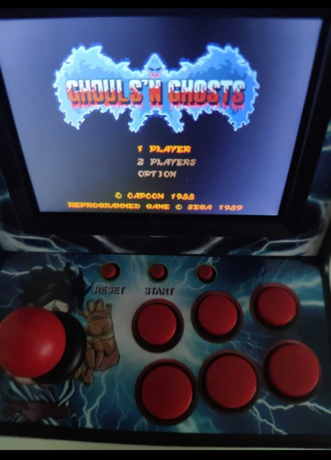 Arcade game panel 2.8"