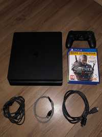 PlayStation 4 Slim 1 TB + 4 gry