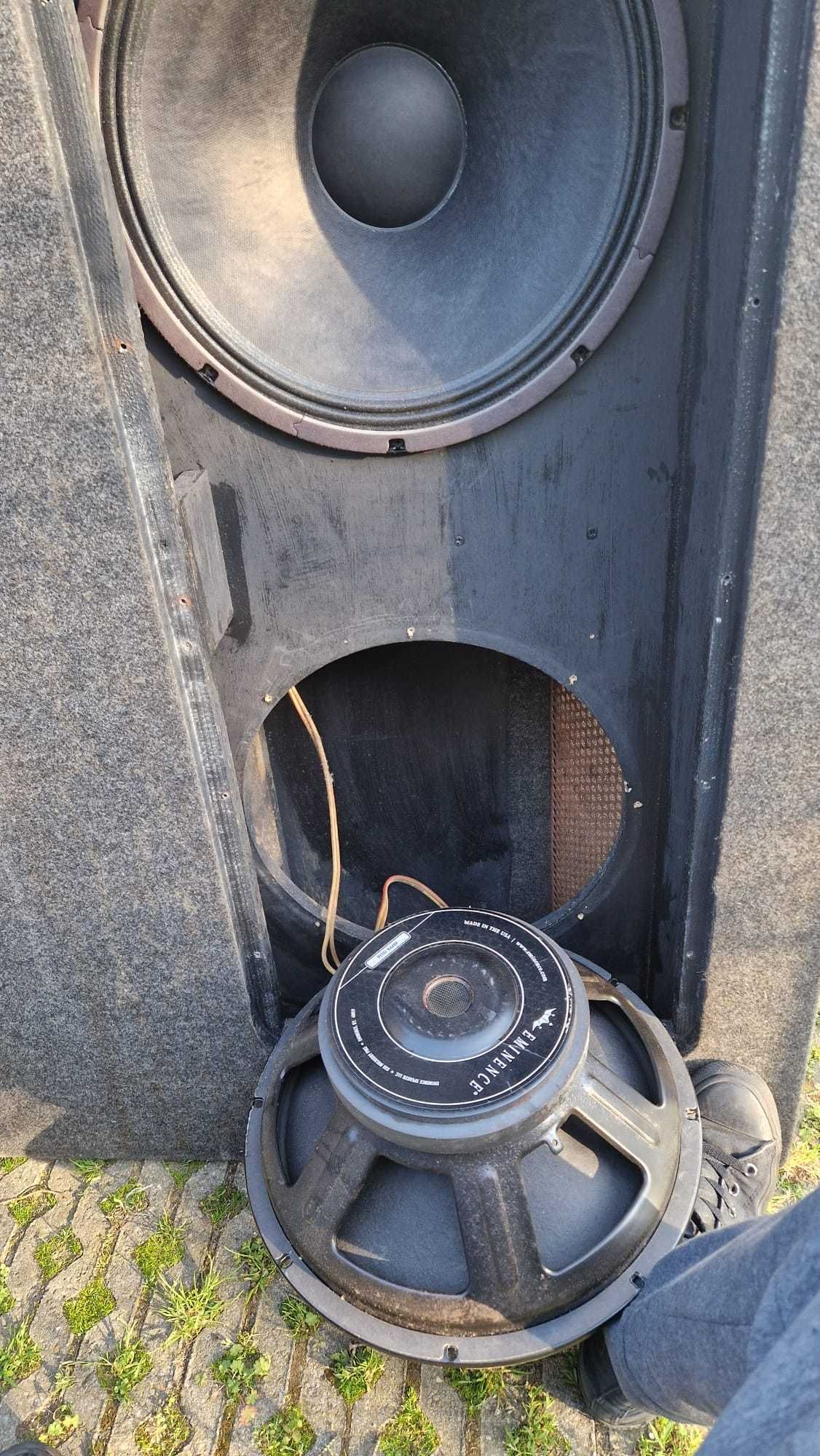 Kolumna basowa - subbas - RMS 1000Watt - 2 szt. Eminence kappa-15LFA