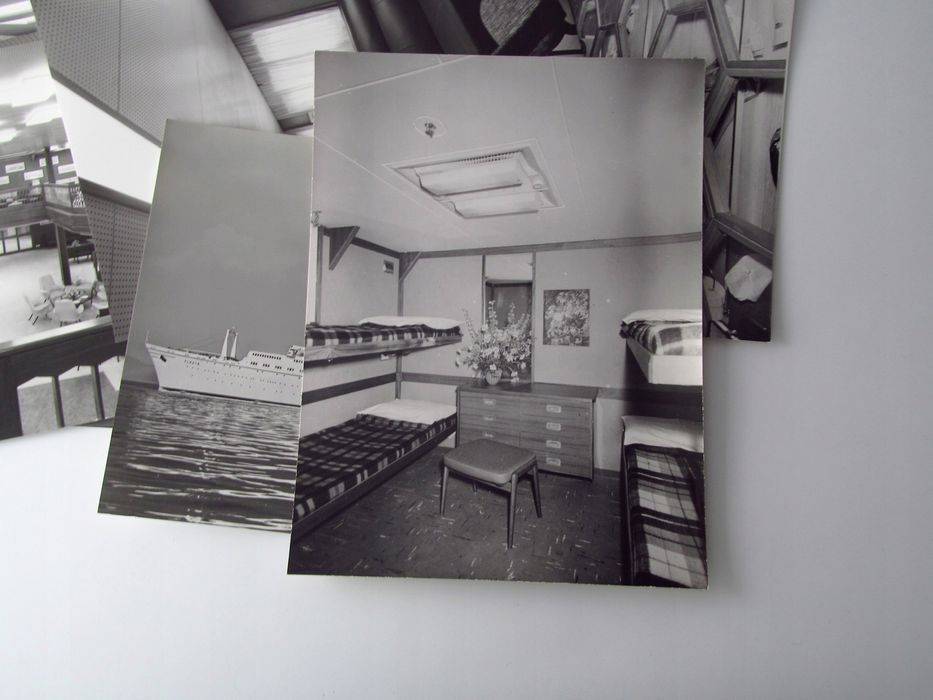 lata 60-te zdjęcia statek wnętrze statku