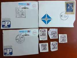 Koperty z Targów Poznańskich  i przedwojenne znaczki polskie