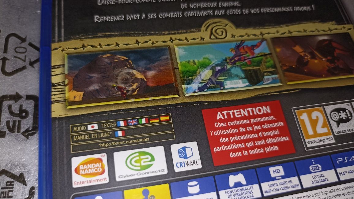 Naruto Shippuden Ultimate Ninja Storm Trilogy PS4 możliwa zamiana