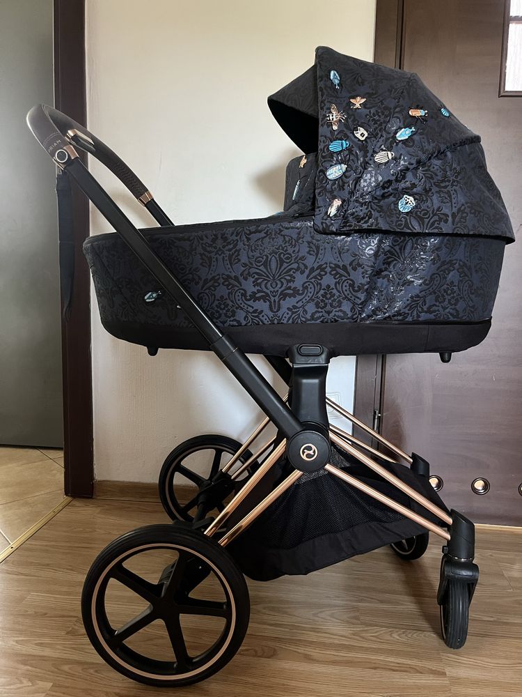 Wózek cybex priam 4.0 rose gold jewels of nature