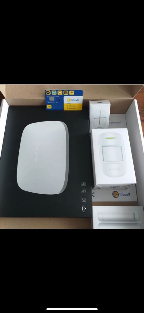 Ajax StartetKit, Hub, Hub 2, MotionProtect, Dahua, Hikvision, Imou