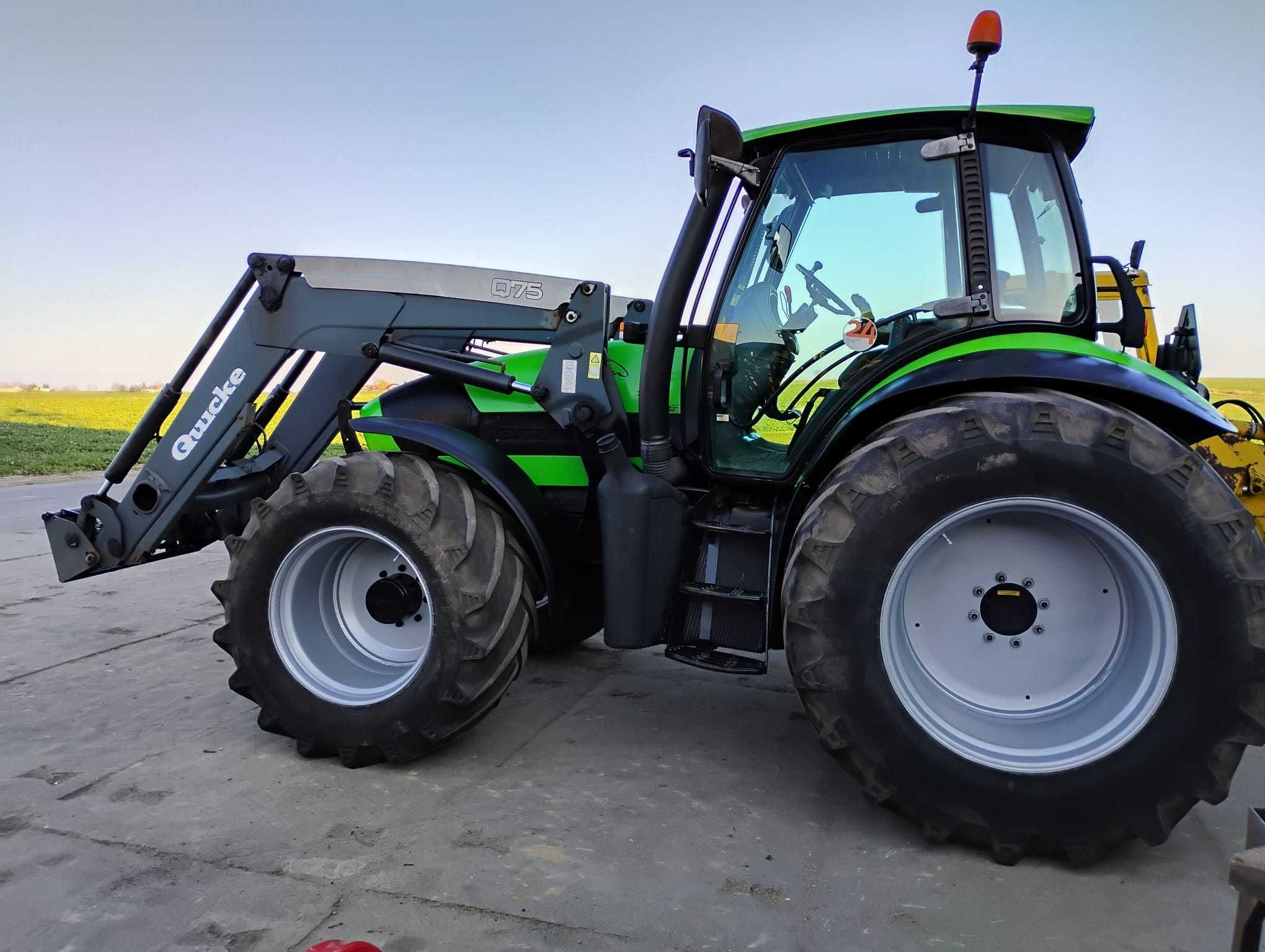 Ciągnik Deutz-Fahr Agrotron TTV 1145 z turem