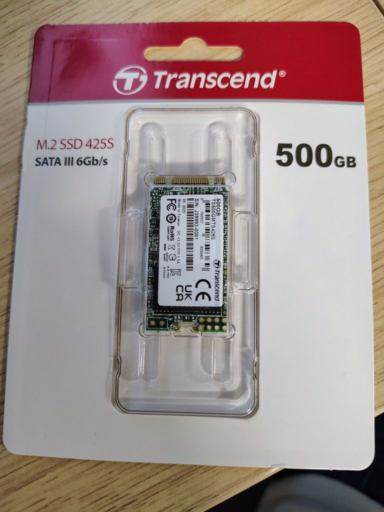 Dysk SSD M.2 Transcend 425S SATA 500 GB
