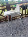Ikea antilop krzeselko dzieciece z tacką tylko wysylka