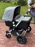Wózek Bugaboo cameleon 3, grey, Fotelik Maxi Cosi 0-13, baza isofix