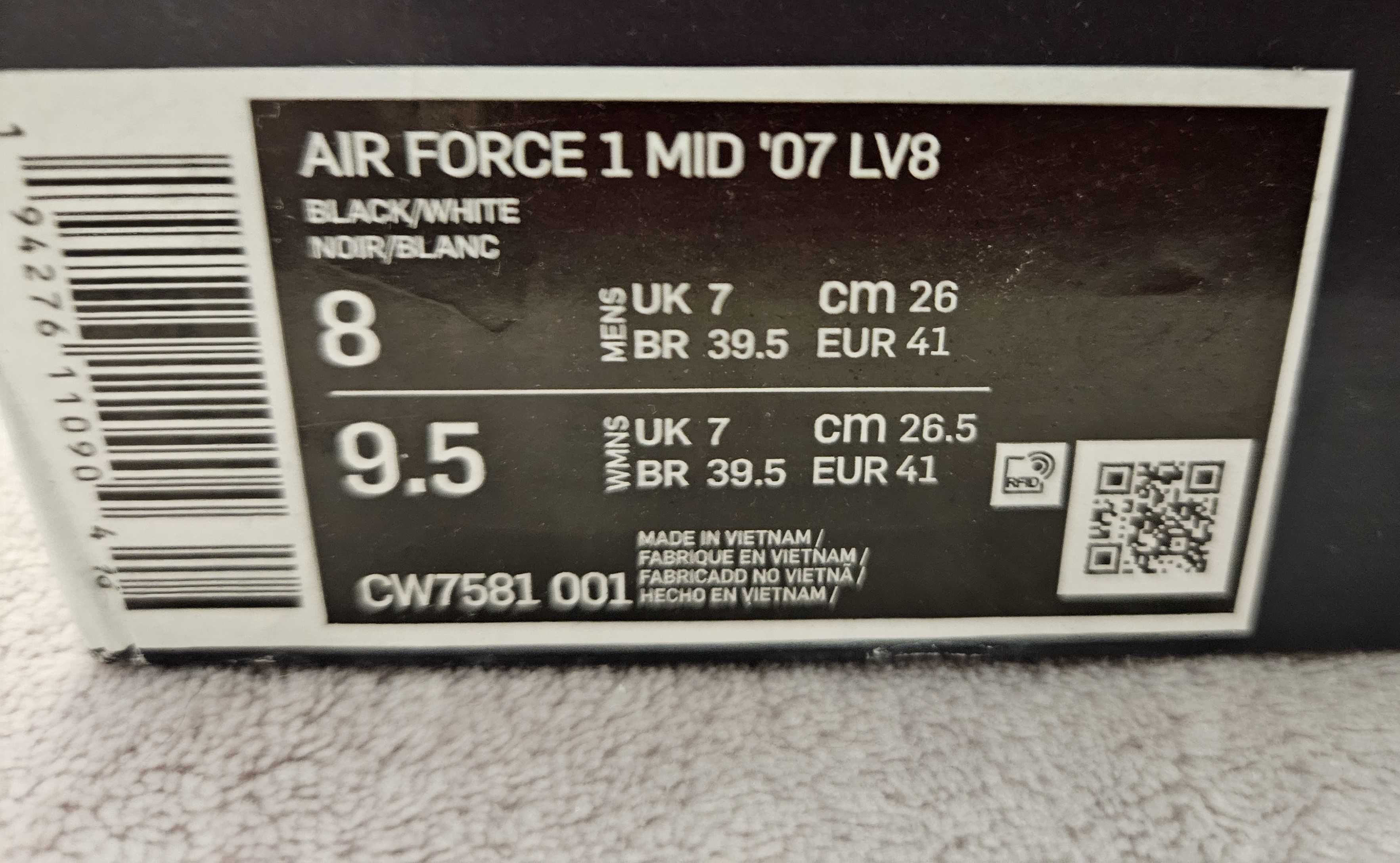 NOWE Buty NIKE AIR FORCE 1,  LVB Utility, rozmiar 41