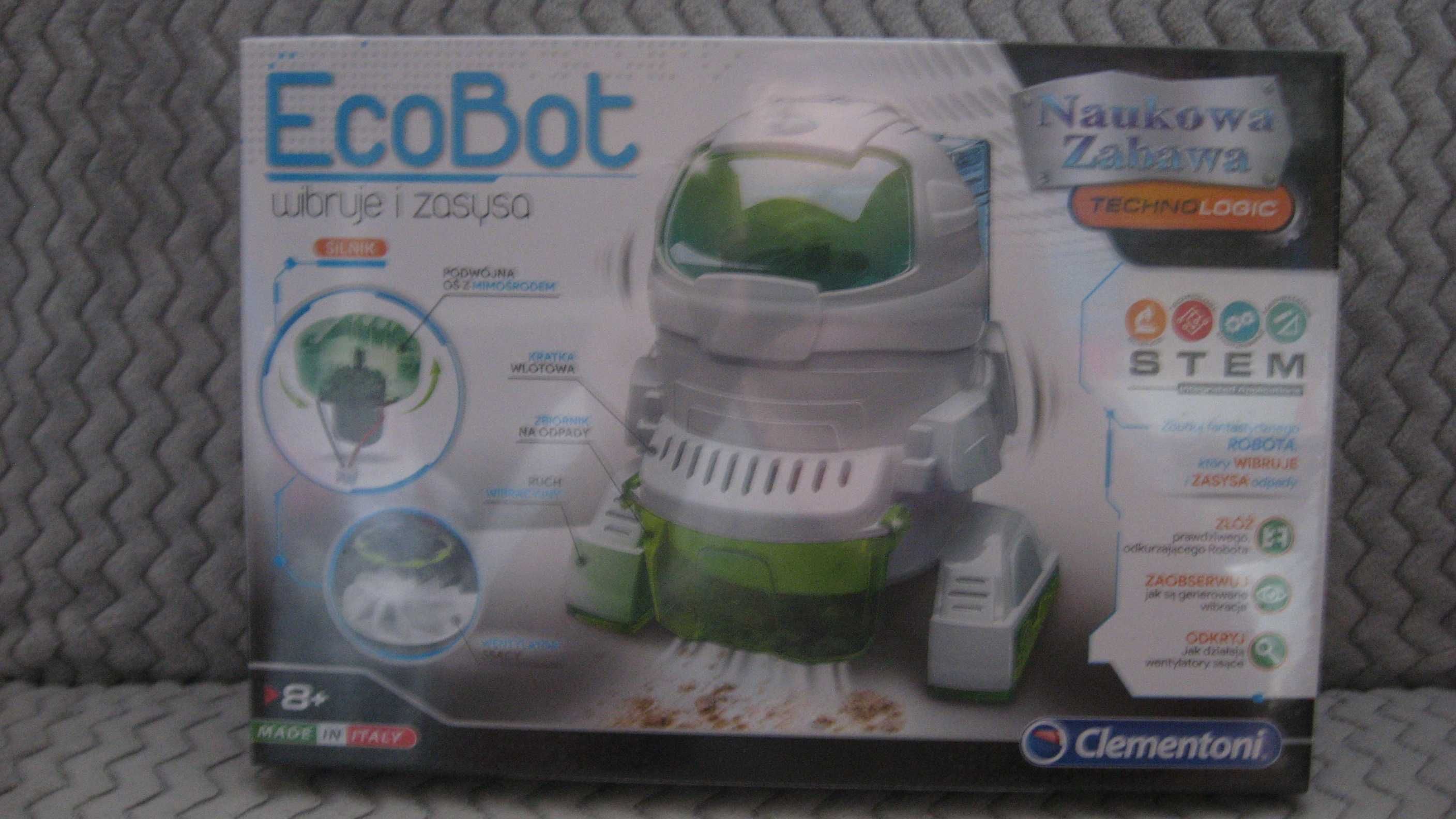 Robot interaktywny sprzątający nowy.