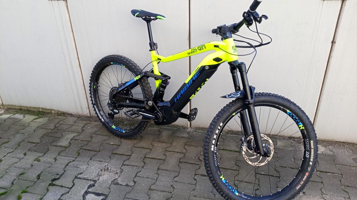 rower elektryczny haibike/160-150mm/bosch/DT swiss/rock shox/nx/1x11