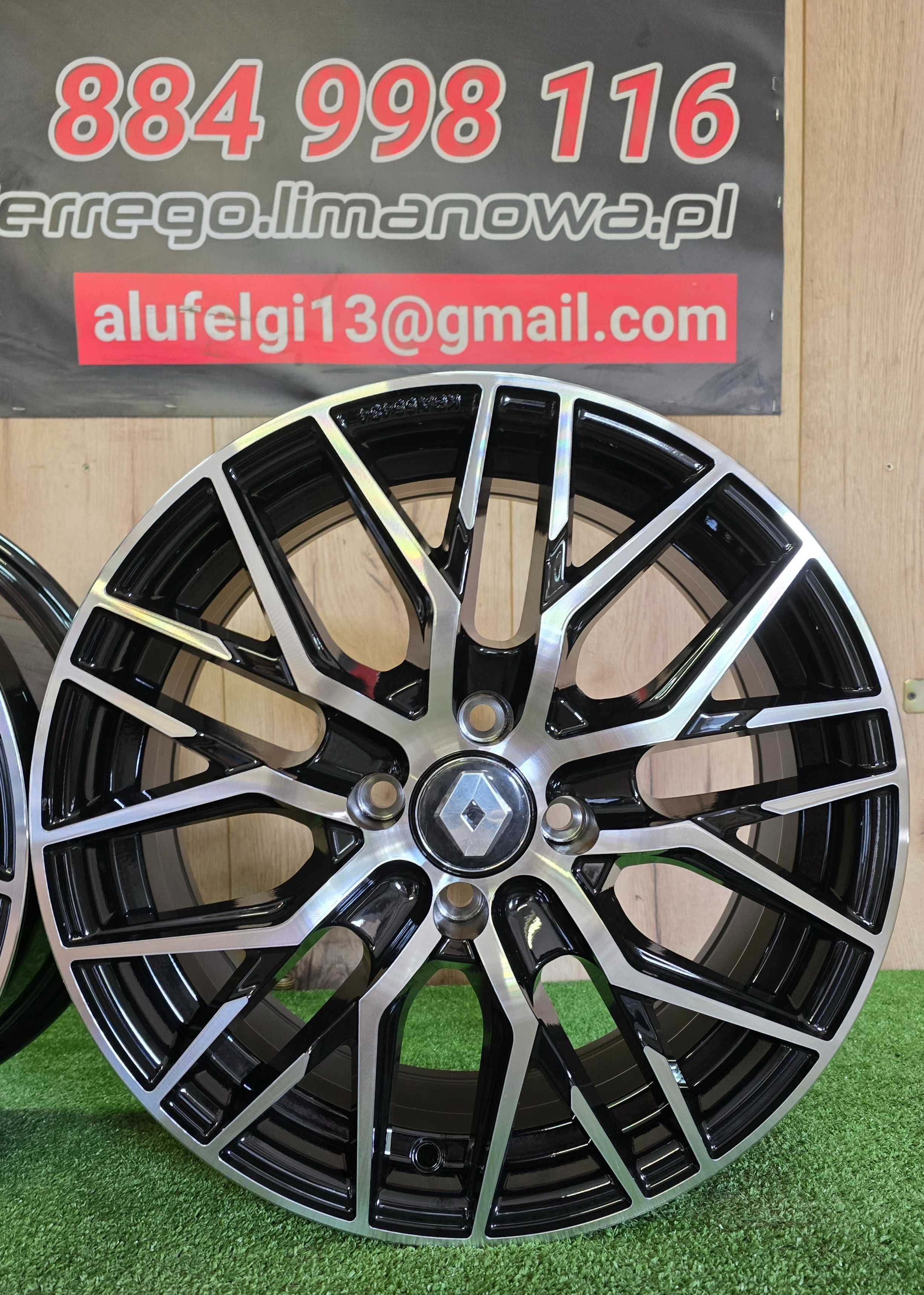 NOWE ALUFELGI RENAULT 16x4x100 - Captur,Clio.Modus,Twingo,ZOE