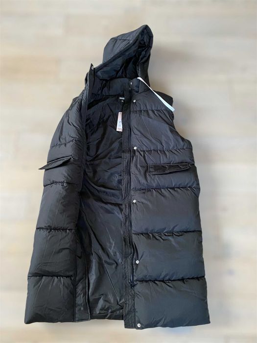 Довга жіноча дута безрукавка жилетка Missguided XS чорна коричнева