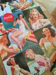 Vendo posters vintage em papel fotográfico