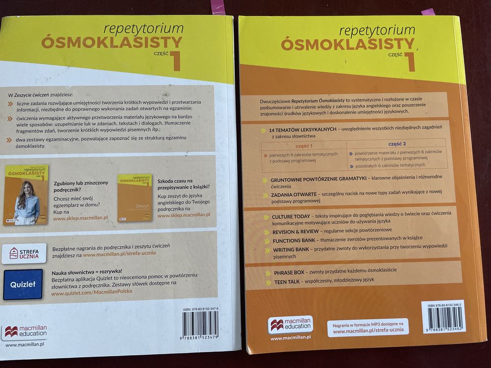 Repetytorium ósmoklasisty angielski