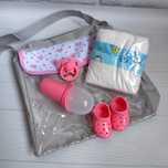 Крокси пляшечка пустушка памперс сумка Baby Born  43 см