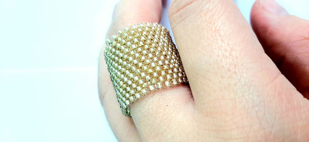 Кільце з бісеру (Кольцо из бисера)