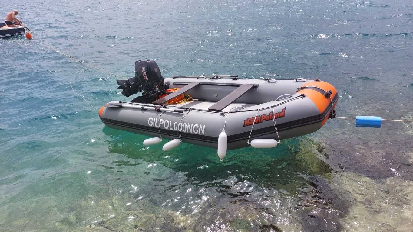 Ponton NawiPoland 360 z silnikiem SUZUKI 20 KM