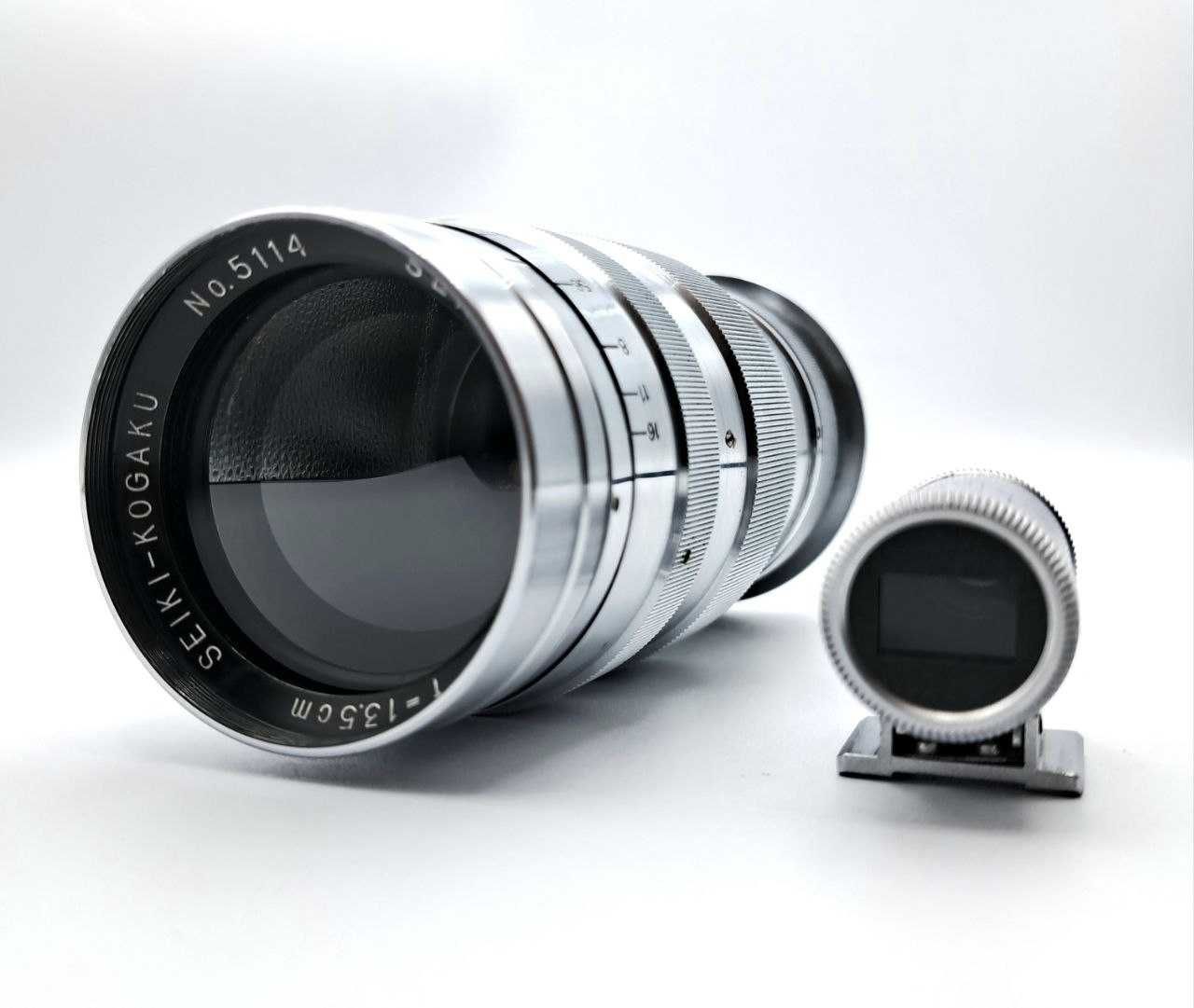 Seiki Kogaku/Canon Serenar 135mm f/4 LTM різьба М39