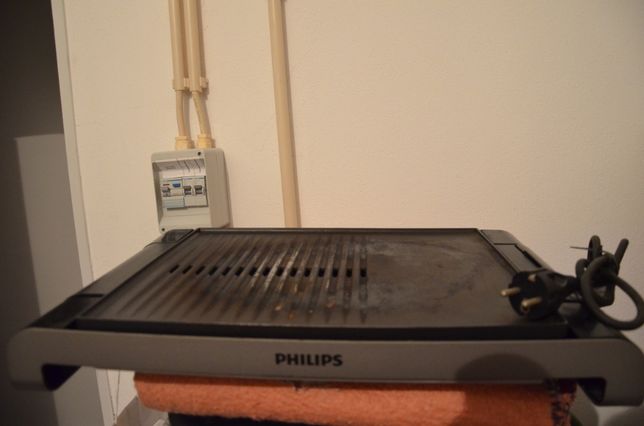 Grelhador de mesa sem fumos Philips