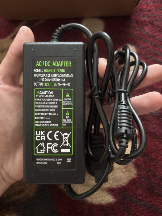 Блок живлення Houhui-1206 12V 6A 72W