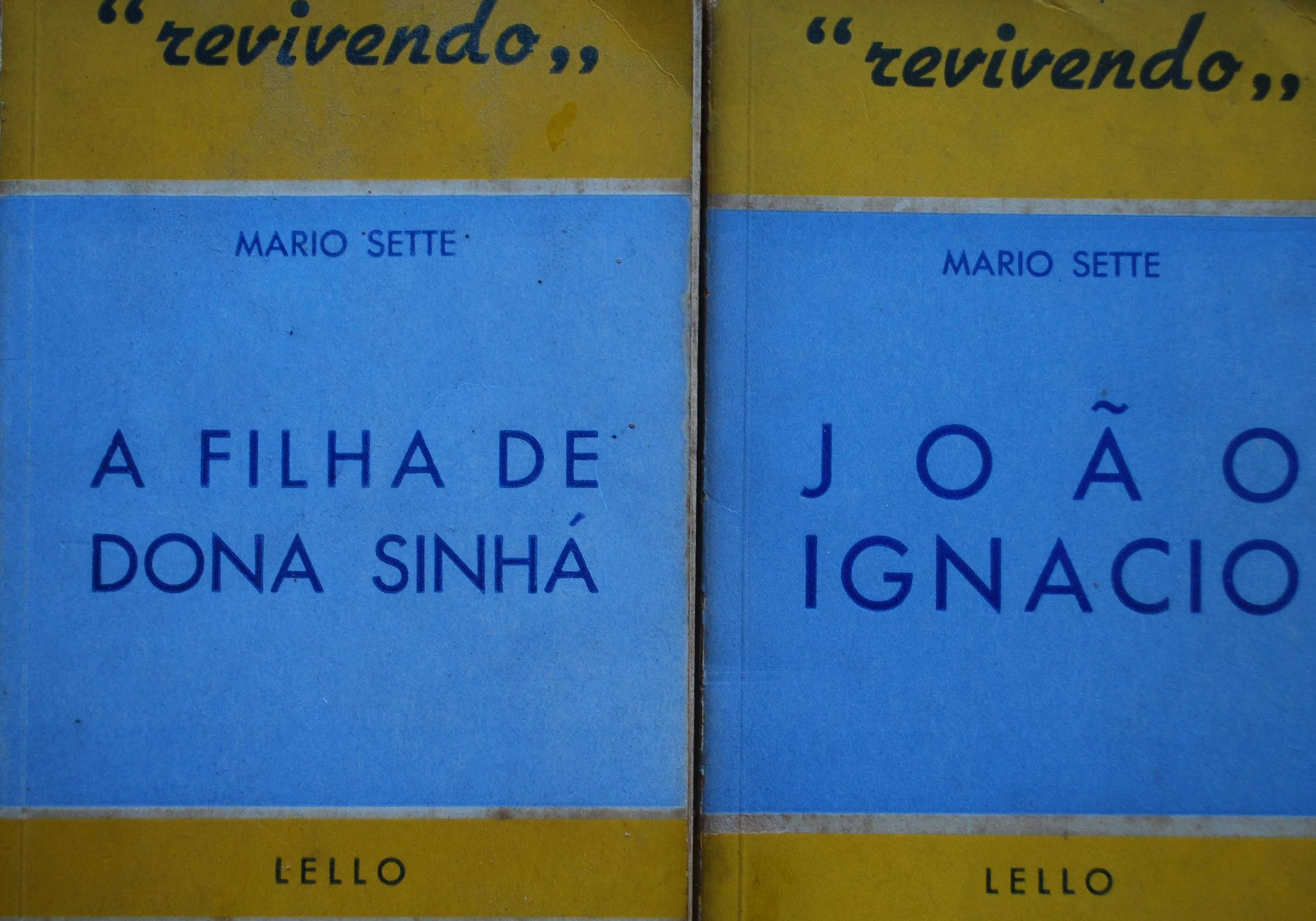 Mario Sette - A Filha de Dona Sinhá e João Ignácio