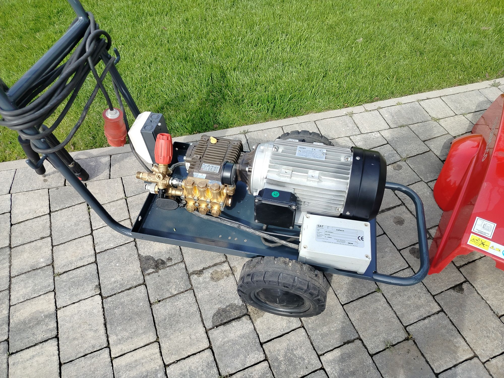 Myjka ciśnieniowa korbowód interpump 200bar