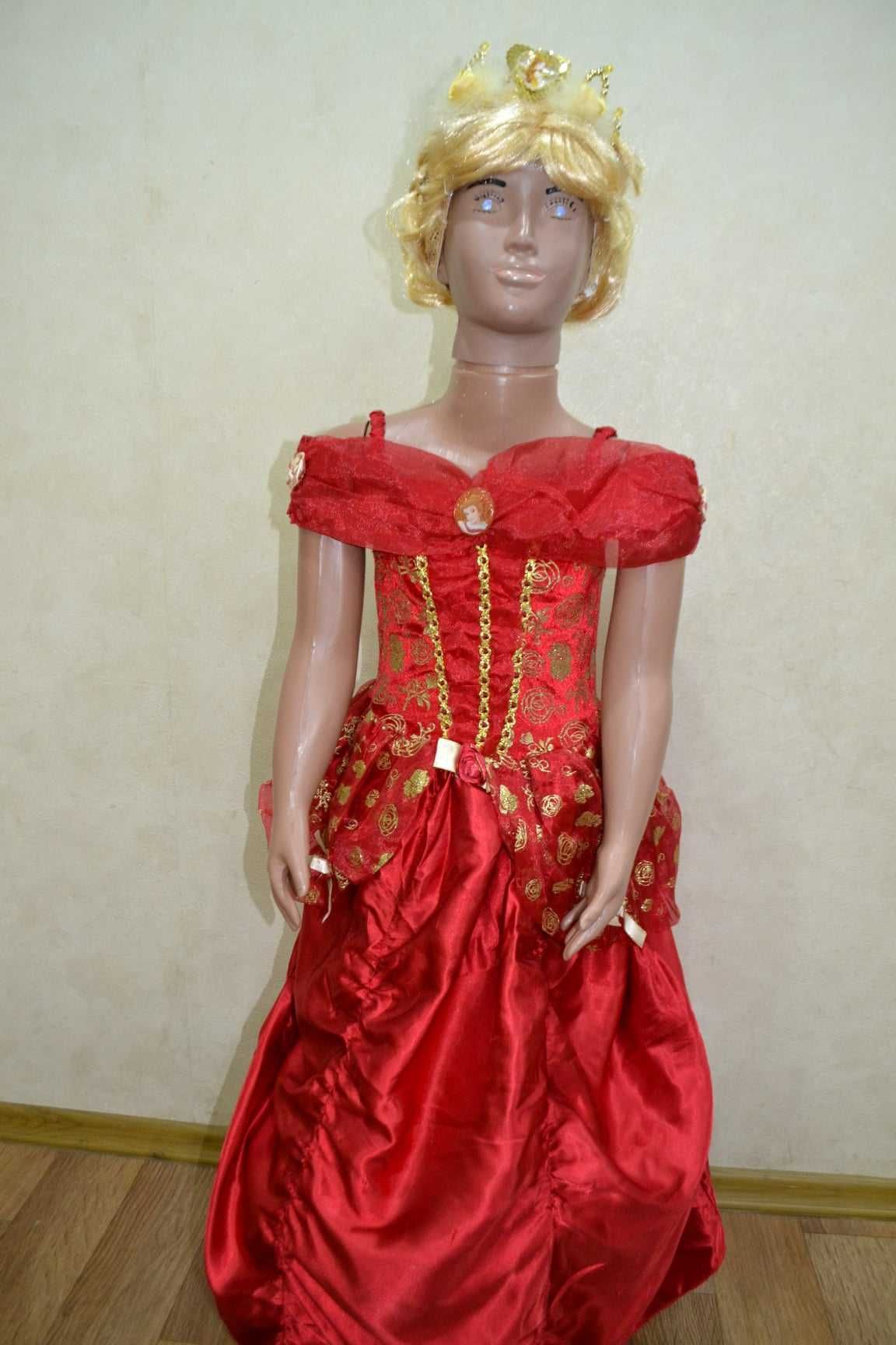 продам платье принцессы Бель "красавица и чудовище" на 5-6 лет